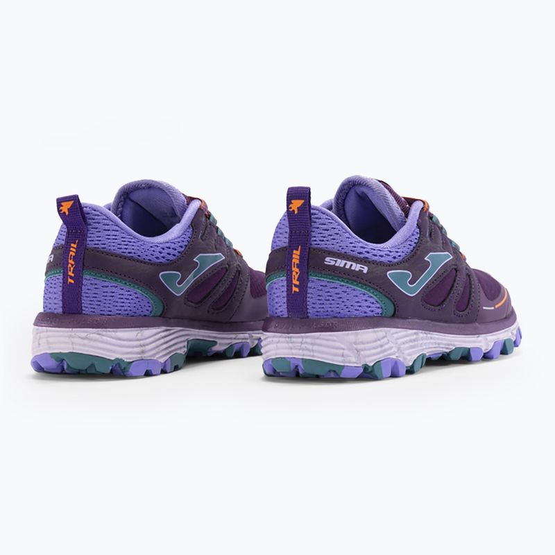 Scarpe da corsa Joma Sima viola per bambini 10