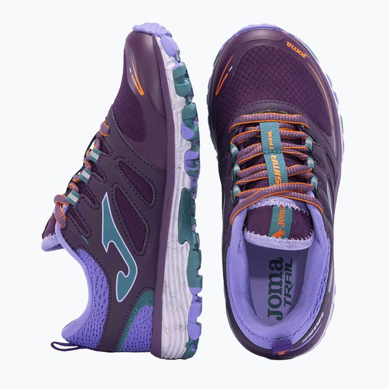 Scarpe da corsa Joma Sima viola per bambini 11