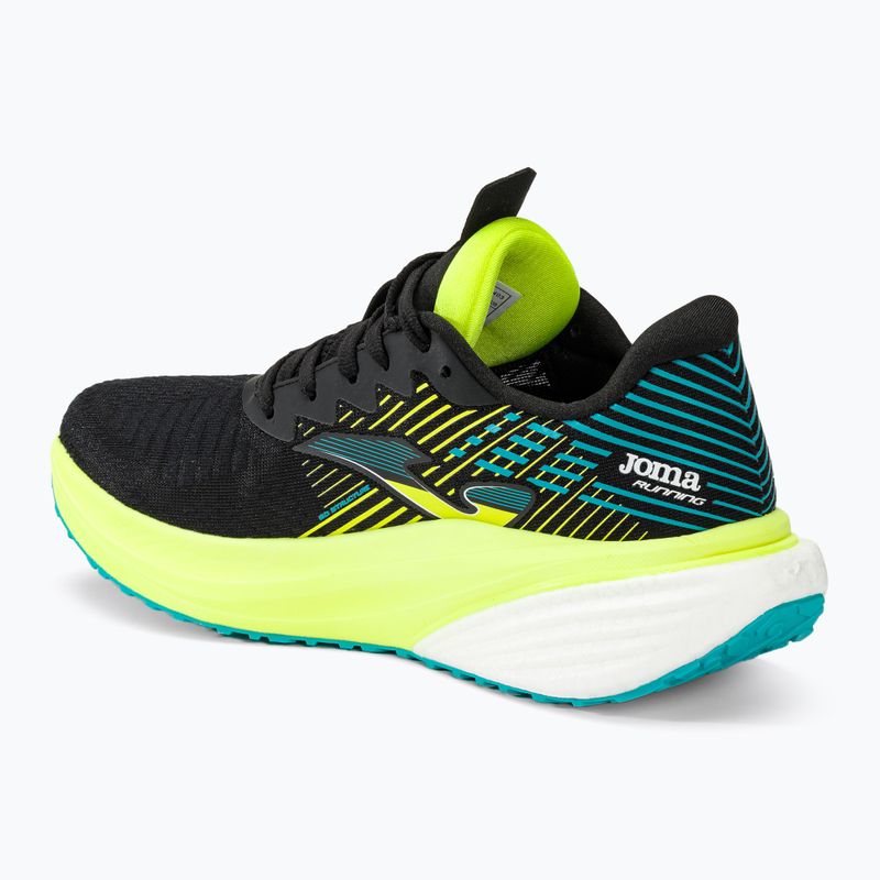 Scarpe da corsa Joma Super Cross da uomo nero/limone 3