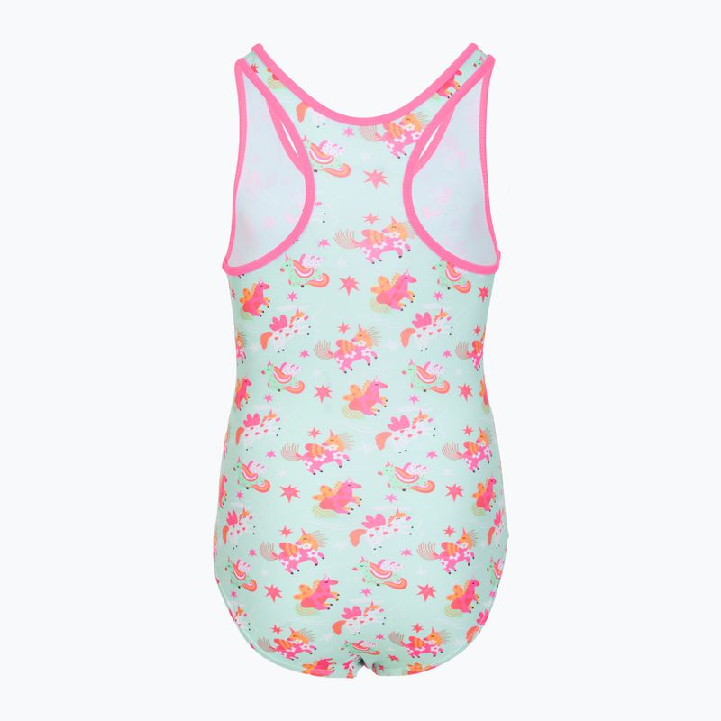Costume intero per bambini RAS Unicorn Classic Back aqua 2