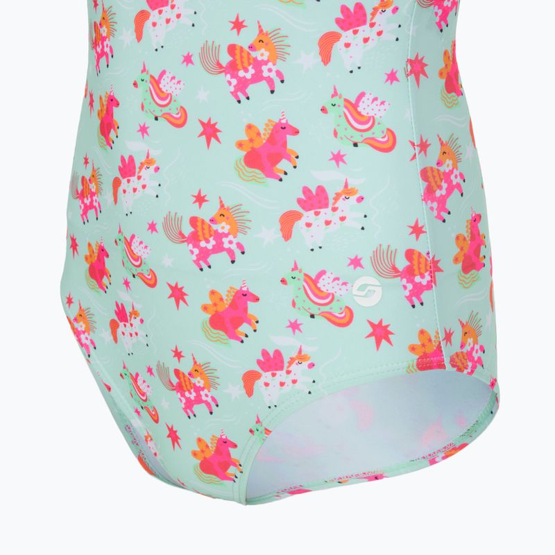 Costume intero per bambini RAS Unicorn Classic Back aqua 3