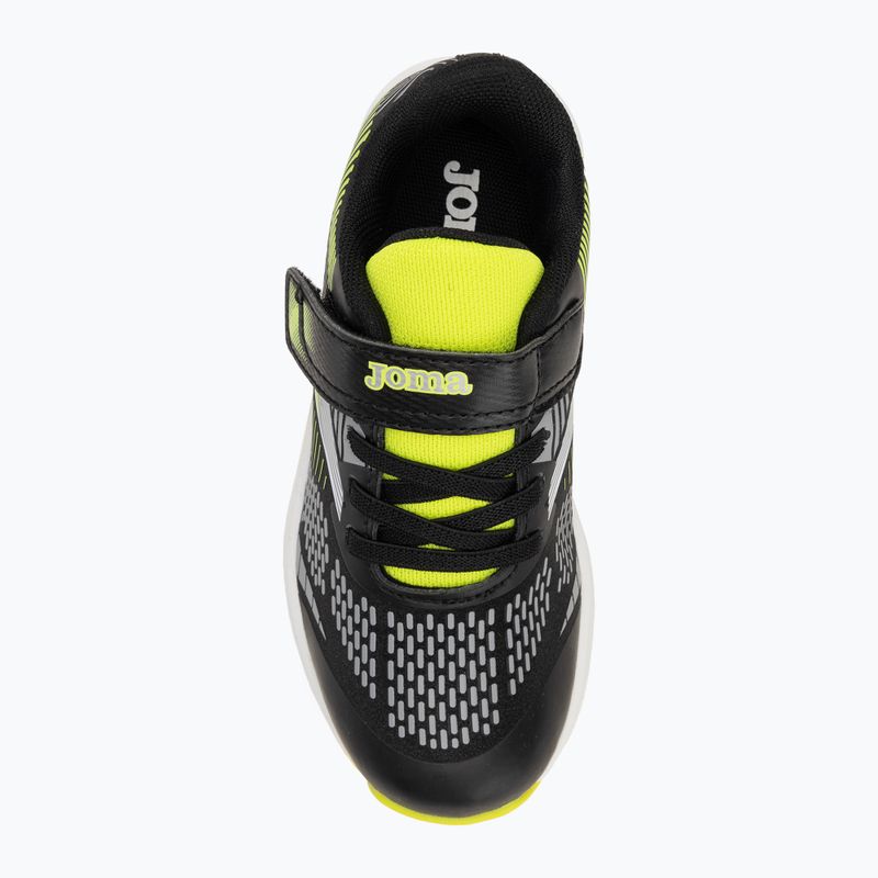 Scarpe da corsa Joma 30 nero/limone fluor per bambini 10