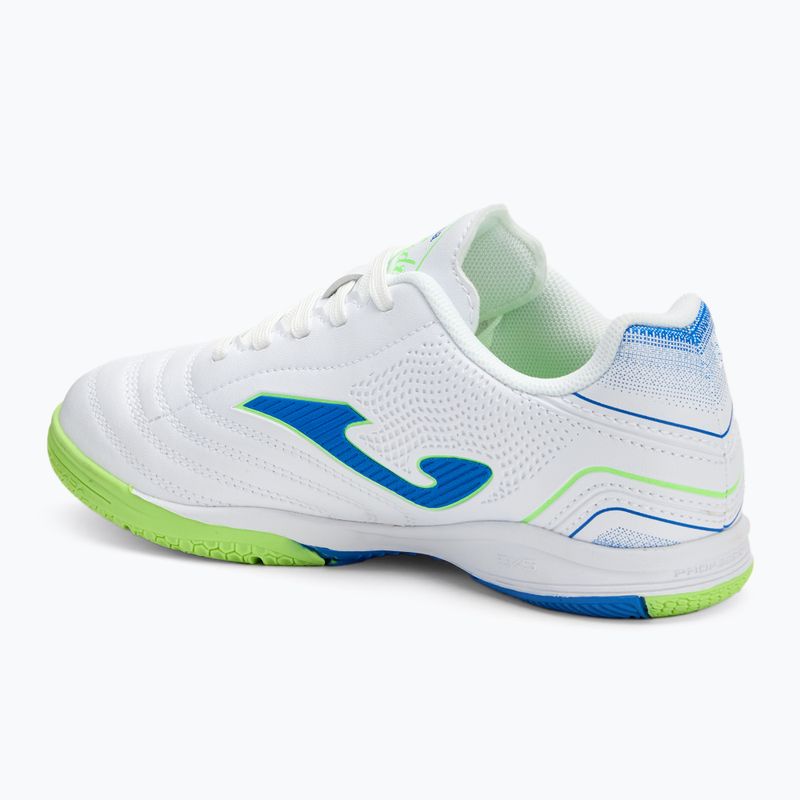 Scarpe da calcio per bambini Joma Toledo IN bianco 3