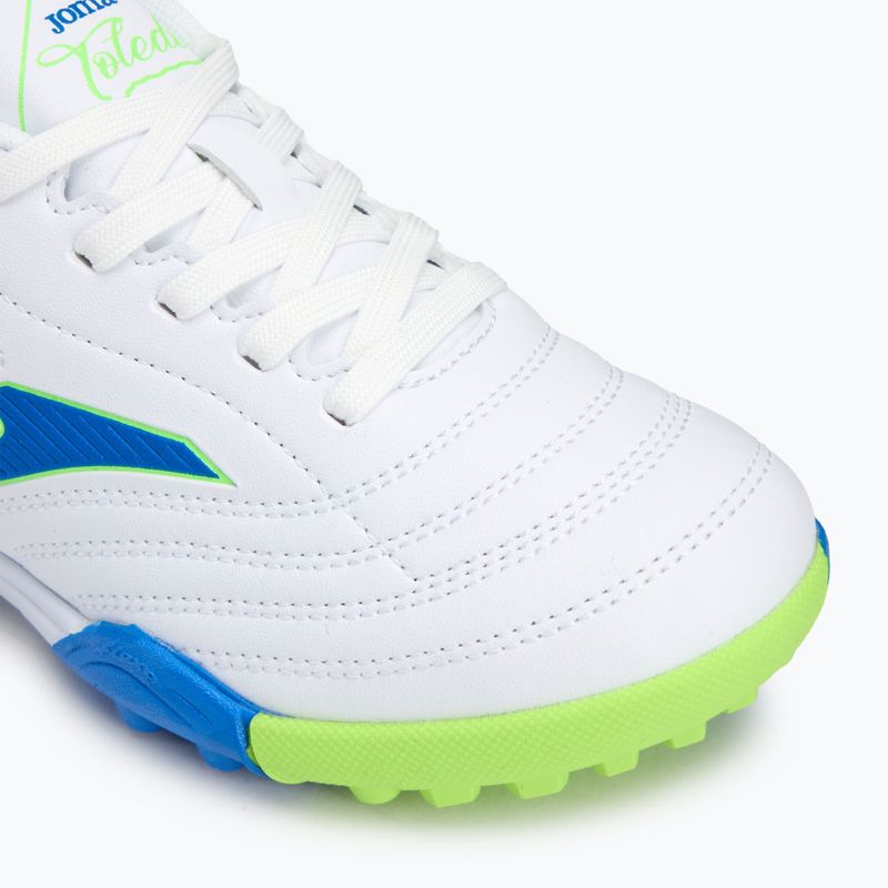 Scarpe da calcio per bambini Joma Toledo TF bianco 7