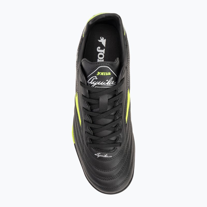 Scarpe da calcio Joma Aguila TF uomo nero/giallo 5