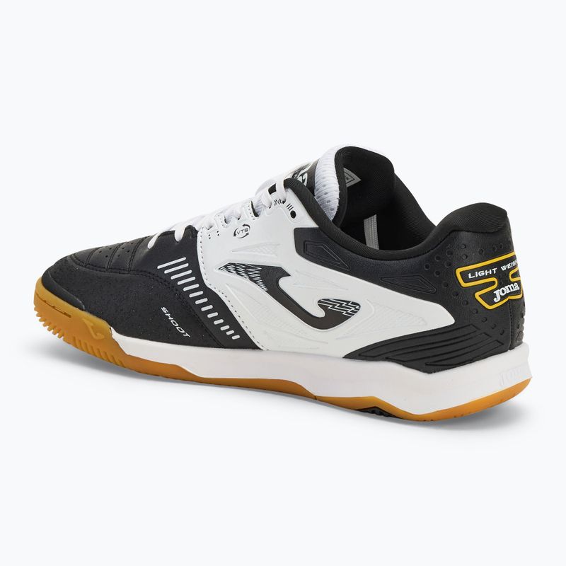 Scarpe da calcio da uomo Joma Cancha IN bianco/nero 3