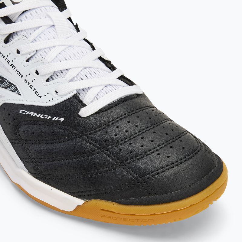 Scarpe da calcio da uomo Joma Cancha IN bianco/nero 7