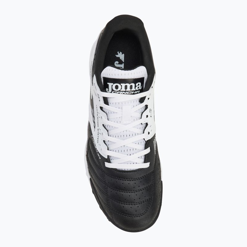 Scarpe da calcio Joma Cancha TF da uomo, nero/bianco 5