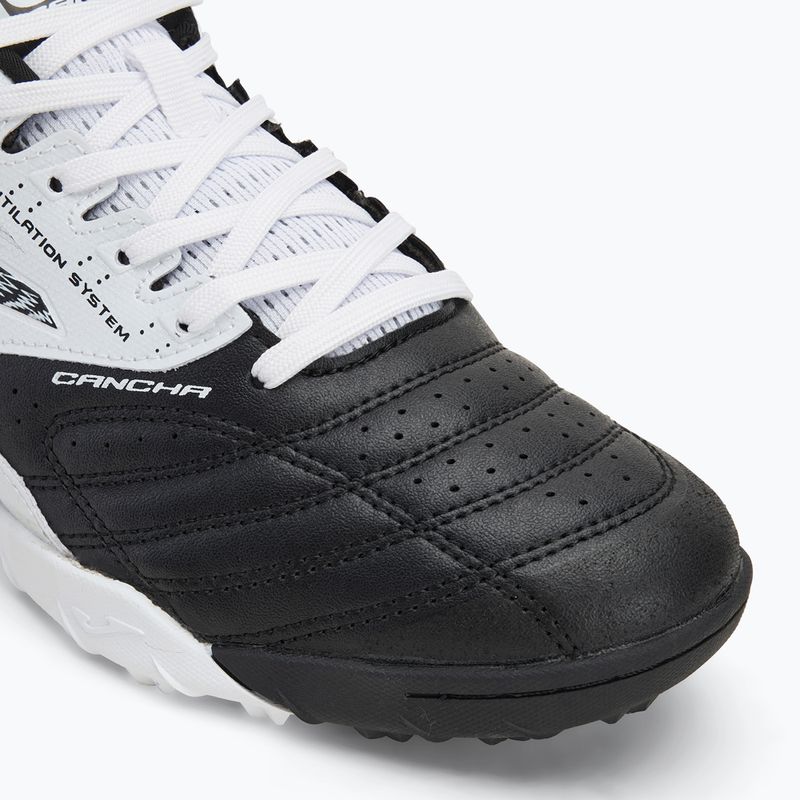 Scarpe da calcio Joma Cancha TF da uomo, nero/bianco 7