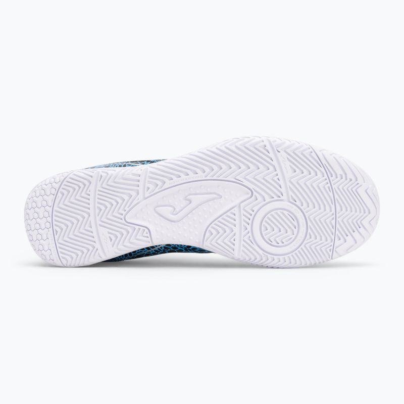 Scarpe da calcio Joma Maxima IN da uomo, nero/turchese 4