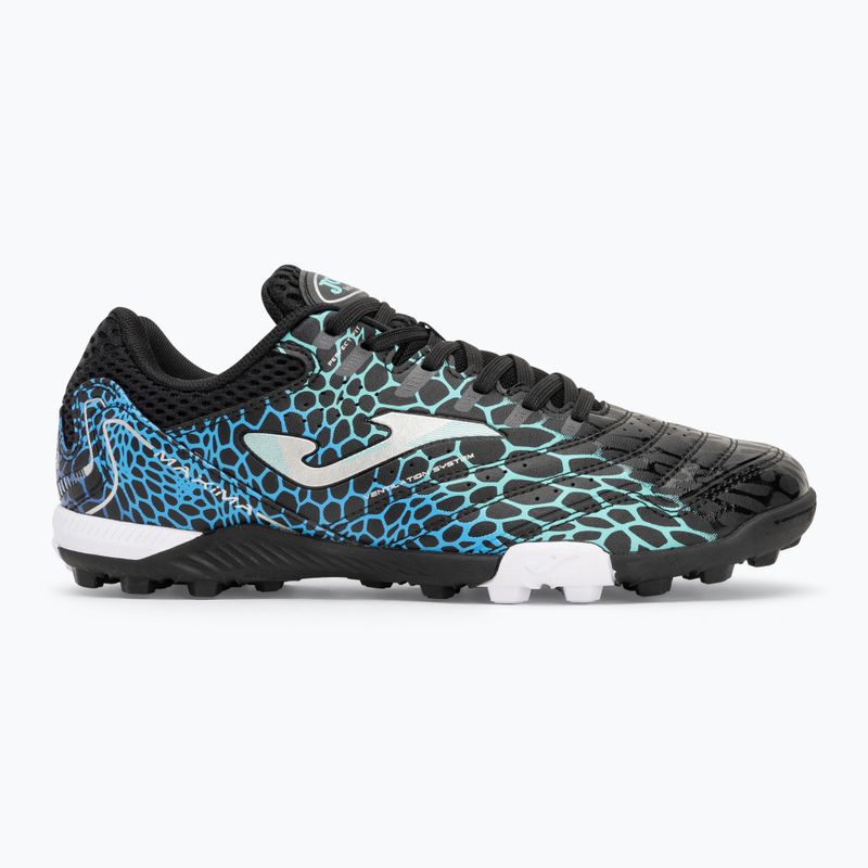 Scarpe da calcio Joma Maxima TF da uomo, nero/turchese 2