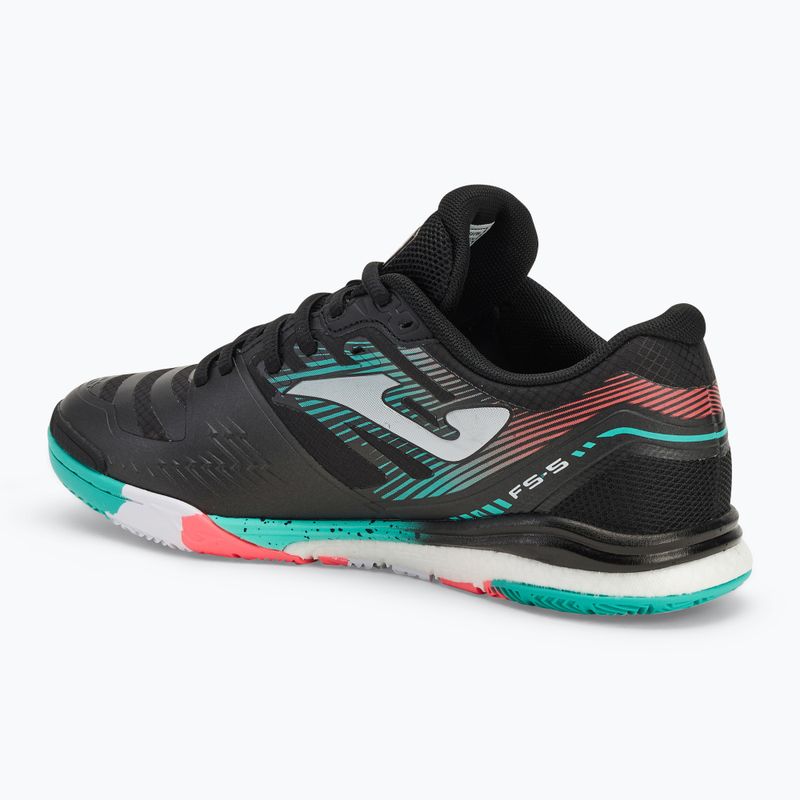 Scarpe da calcio Joma Regate Rebound IN da uomo, nero 3