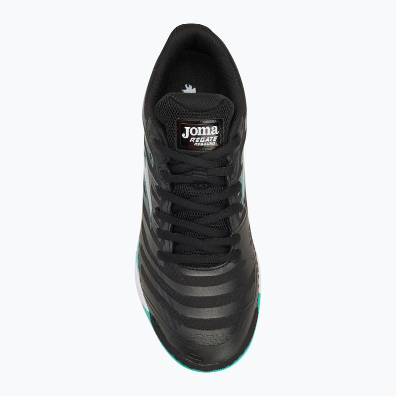 Scarpe da calcio Joma Regate Rebound IN da uomo, nero 5