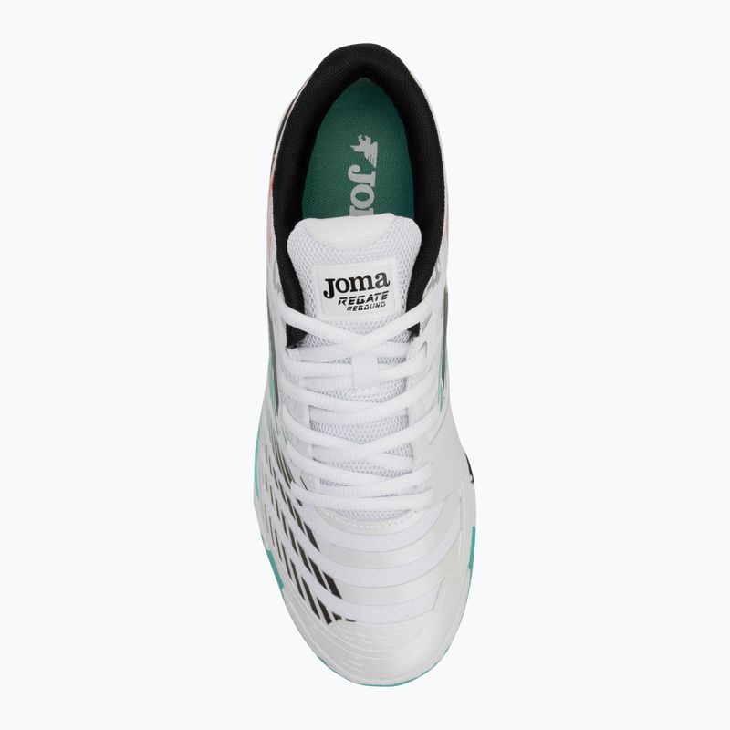 Scarpe da calcio da uomo Joma Regate Rebound IN bianco 5