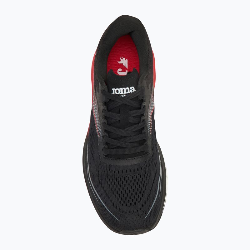 Scarpe da corsa Joma Titanium nero/rosso da uomo 5