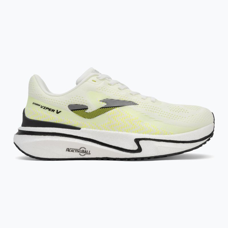 Scarpe da corsa da uomo Joma Viper bianco 2