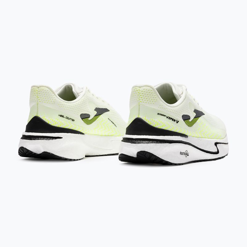 Scarpe da corsa da uomo Joma Viper bianco 3