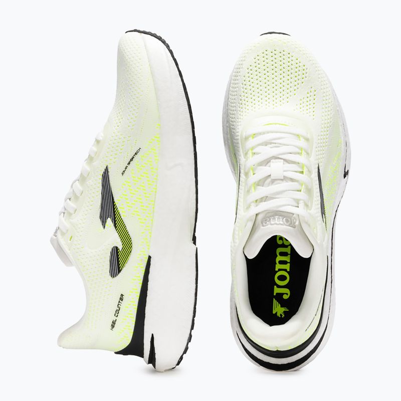 Scarpe da corsa da uomo Joma Viper bianco 4