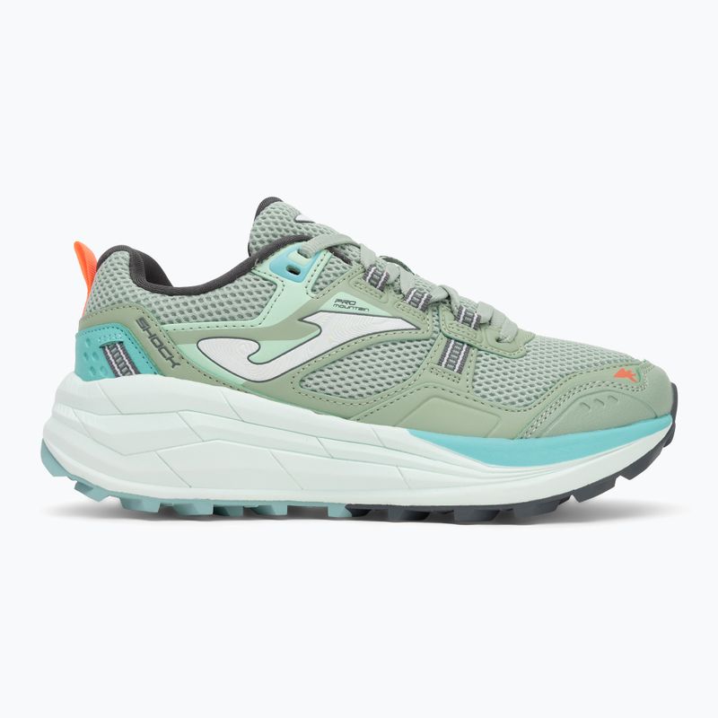 Scarpe da corsa da donna Joma Shock verde 2