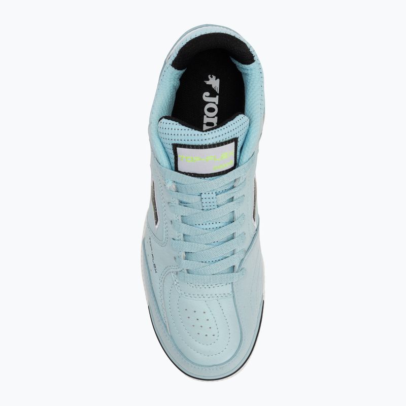 Scarpe da calcio da uomo Joma Top Flex IN blu cielo 5