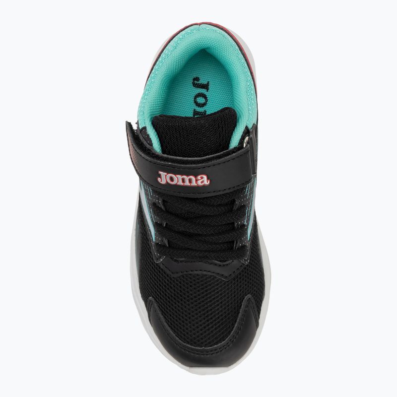 Scarpe da bambino Joma Active Jr nero/turchese 5