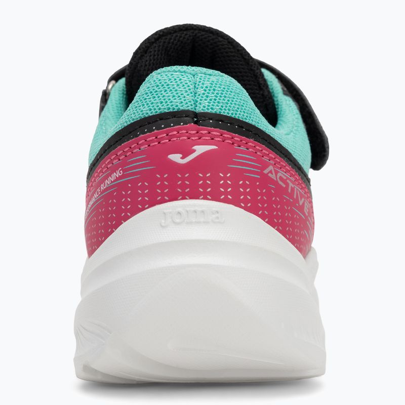 Scarpe da bambino Joma Active Jr nero/turchese 6