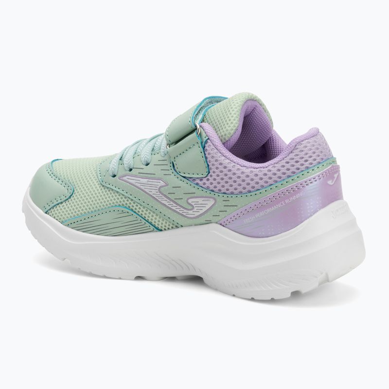 Scarpe da bambino Joma Active Jr verde chiaro 3