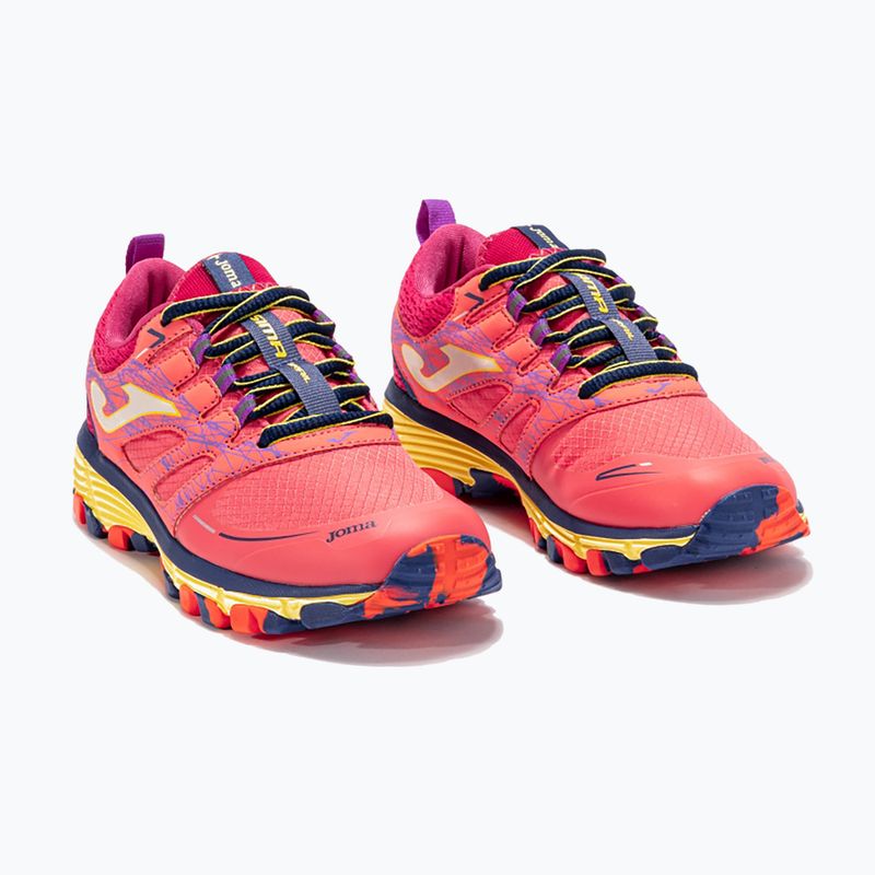 Scarpe da corsa Joma Sima Jr per bambini, color corallo 2