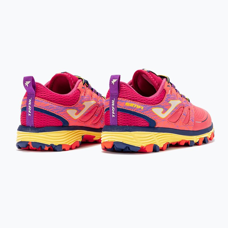 Scarpe da corsa Joma Sima Jr per bambini, color corallo 3