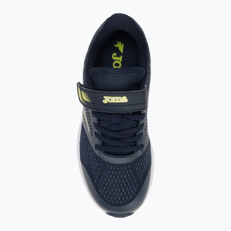 Scarpe Joma Speed Jr per bambini, giallo/marino 5