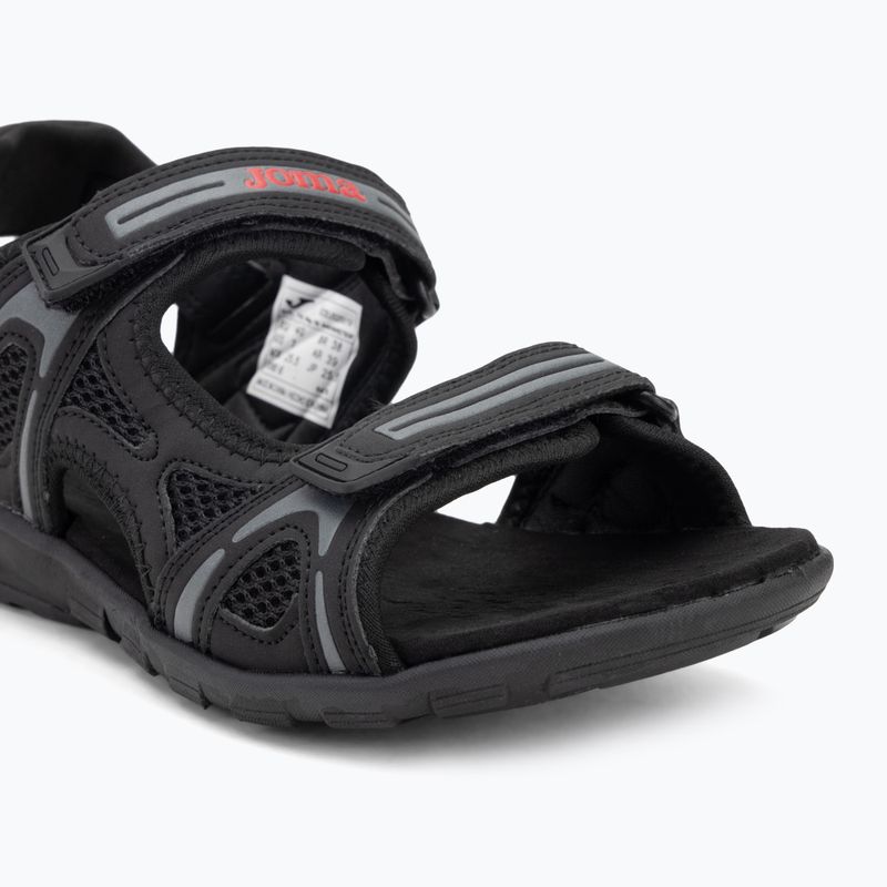Sandali Joma Zeus da uomo, nero 7