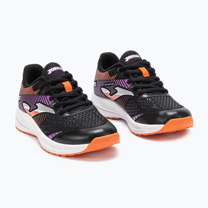 Scarpe da bambino Joma Jr30 nero/viola 2