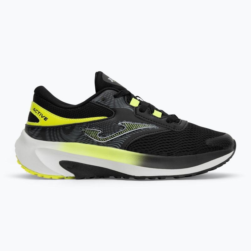 Scarpe da corsa da uomo Joma Active nero 2