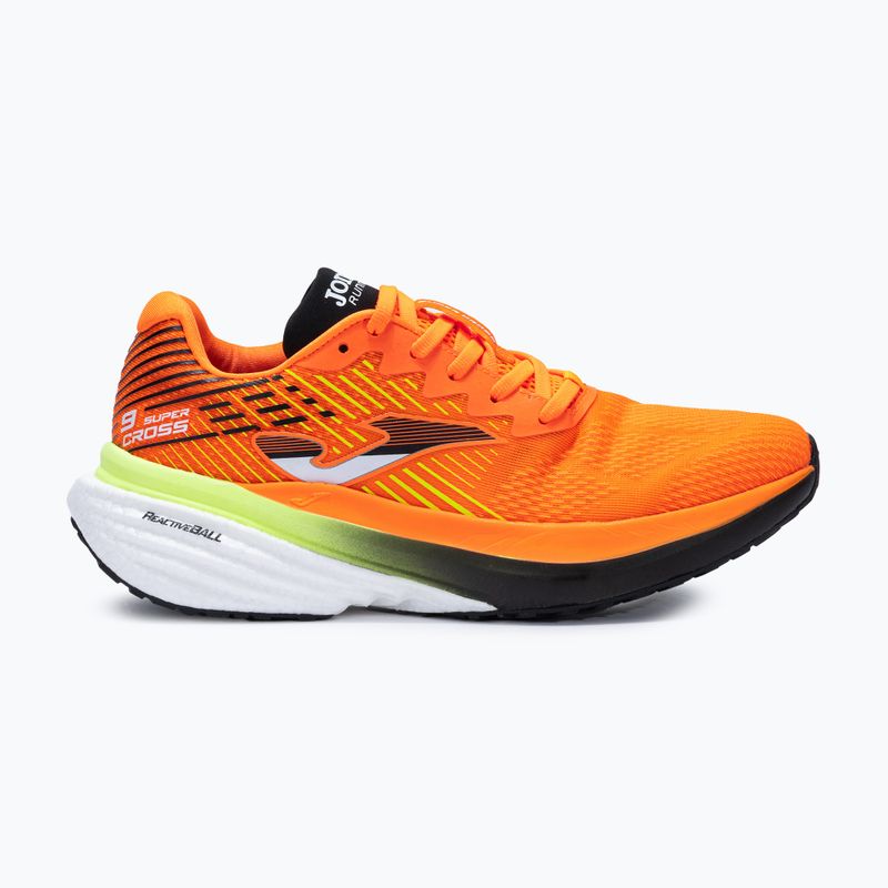 Scarpe da corsa Joma Super Cross arancione da uomo