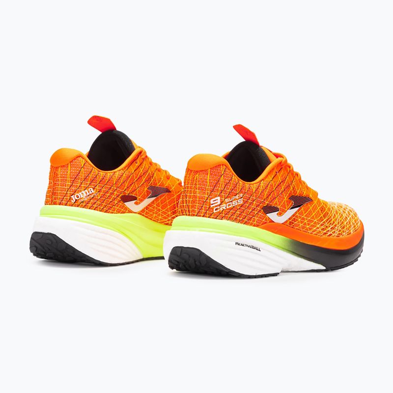 Scarpe da corsa Joma Super Cross arancione da uomo 3