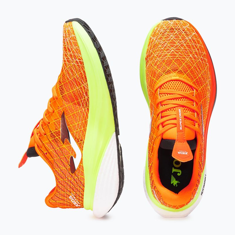 Scarpe da corsa Joma Super Cross arancione da uomo 4