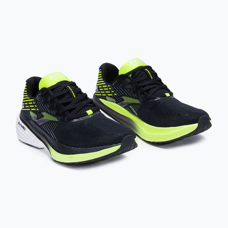 Scarpe da corsa Joma Super Cross da uomo nero/limone 2