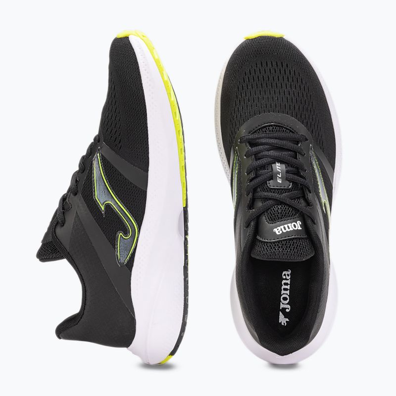 Scarpe da corsa Joma Elite da uomo, nero 4