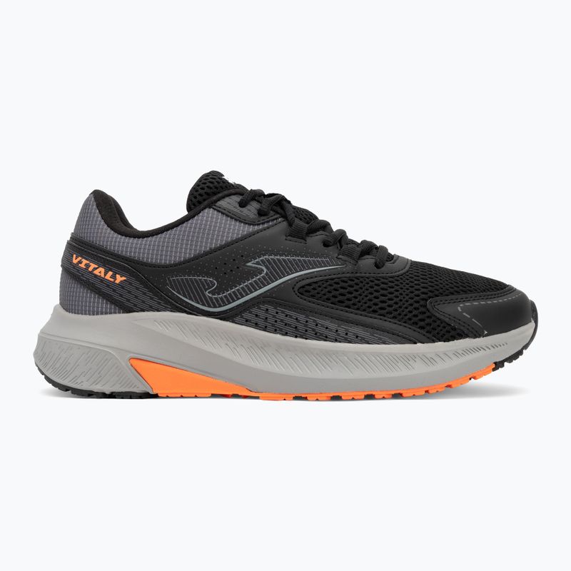 Scarpe da corsa da uomo Joma Vitaly nero/grigio 2