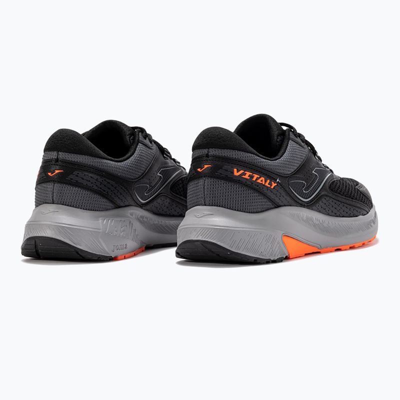 Scarpe da corsa da uomo Joma Vitaly nero/grigio 3