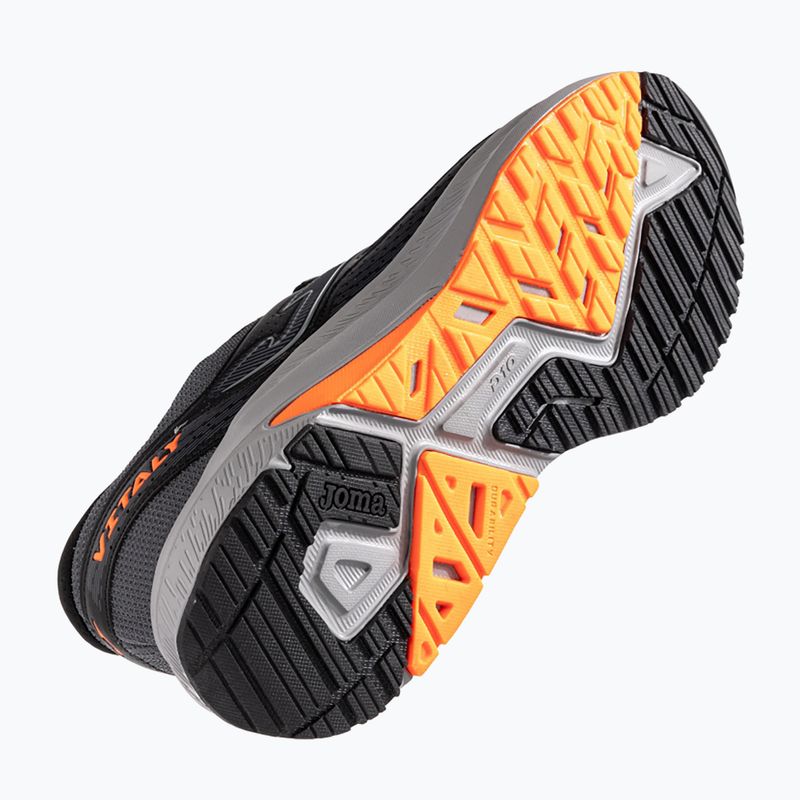Scarpe da corsa da uomo Joma Vitaly nero/grigio 5