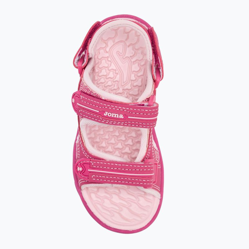 Joma Ocean Jr sandali per bambini corallo 5