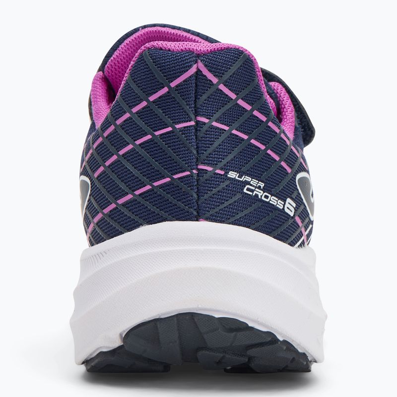 Scarpe da corsa Joma Super Cross per bambini navy/fucsia 6