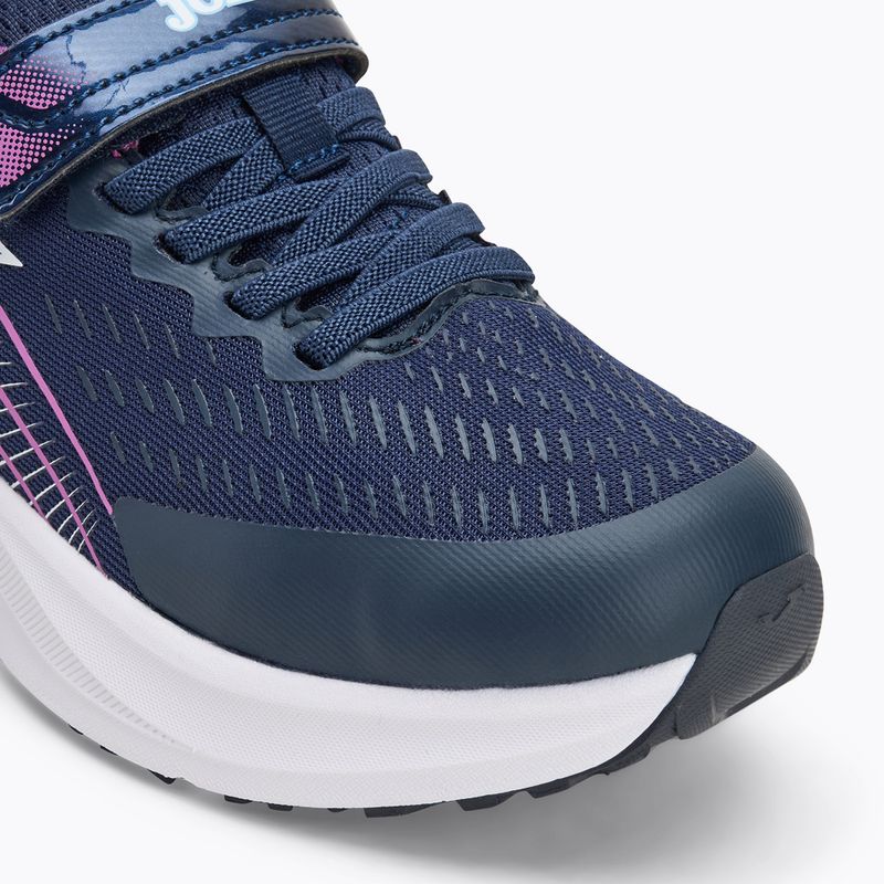Scarpe da corsa Joma Super Cross per bambini navy/fucsia 7