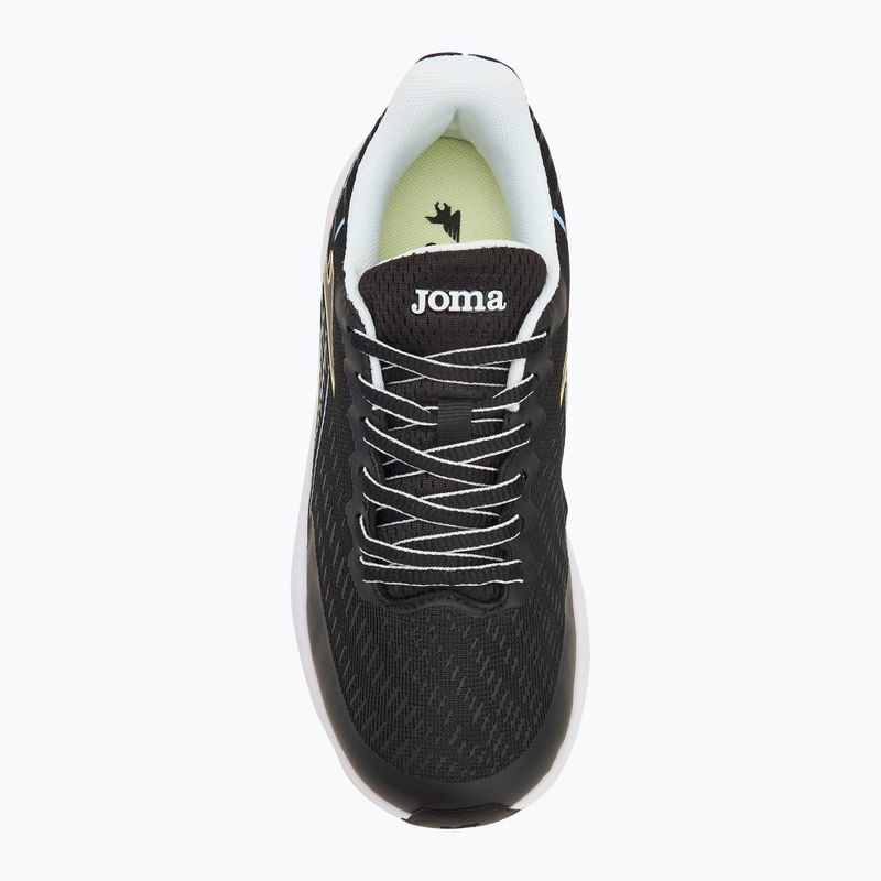 Scarpe da corsa Joma Super Cross per bambini nero/turchese 5