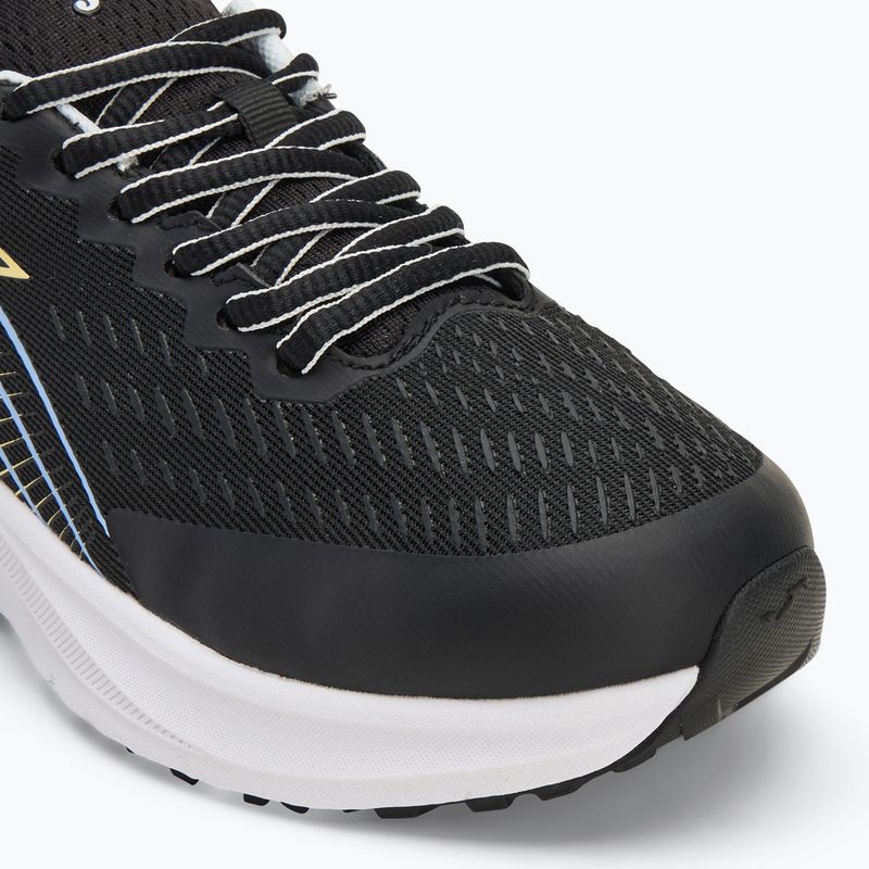 Scarpe da corsa Joma Super Cross per bambini nero/turchese 7
