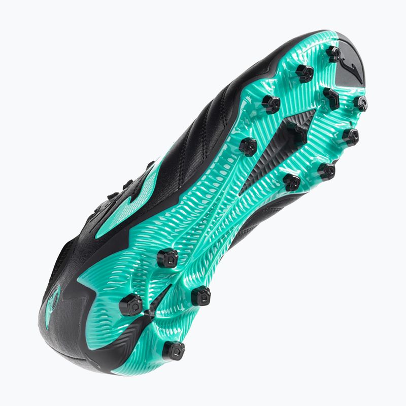 Scarpe da calcio Joma Powerful FG nero turchese da uomo 12