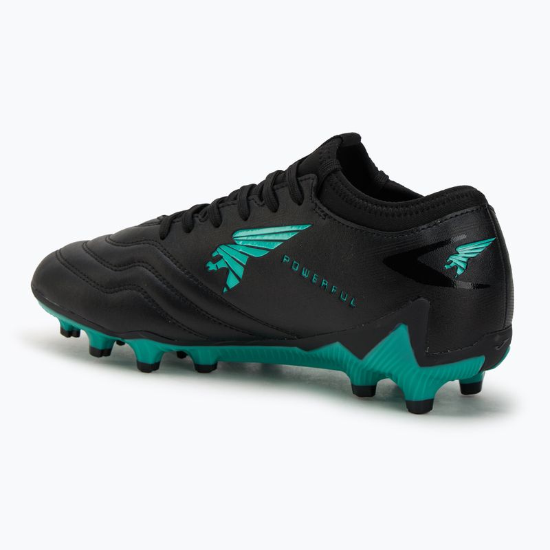Scarpe da calcio Joma Powerful FG nero turchese da uomo 3