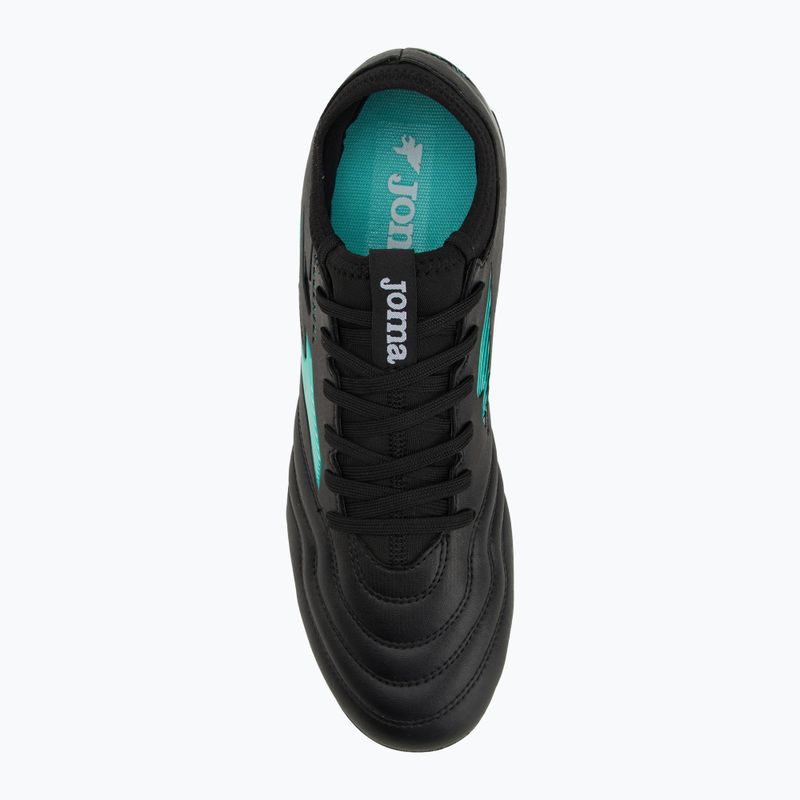 Scarpe da calcio Joma Powerful FG nero turchese da uomo 5