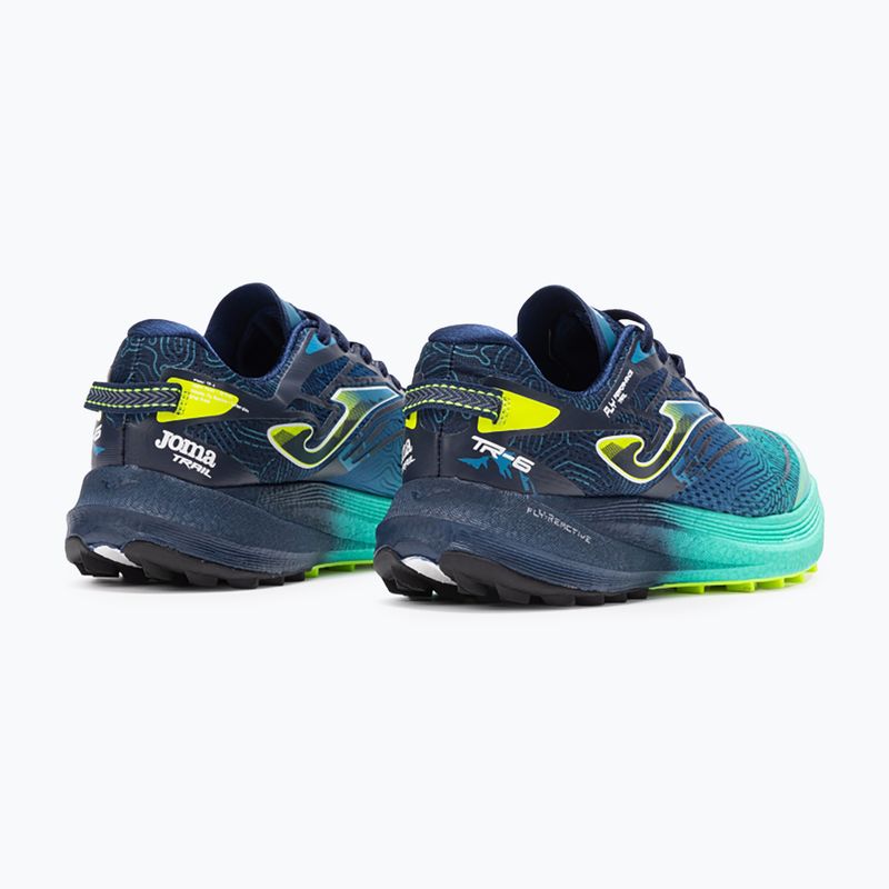 Scarpa da corsa Joma TR-6000 in petrolio 11